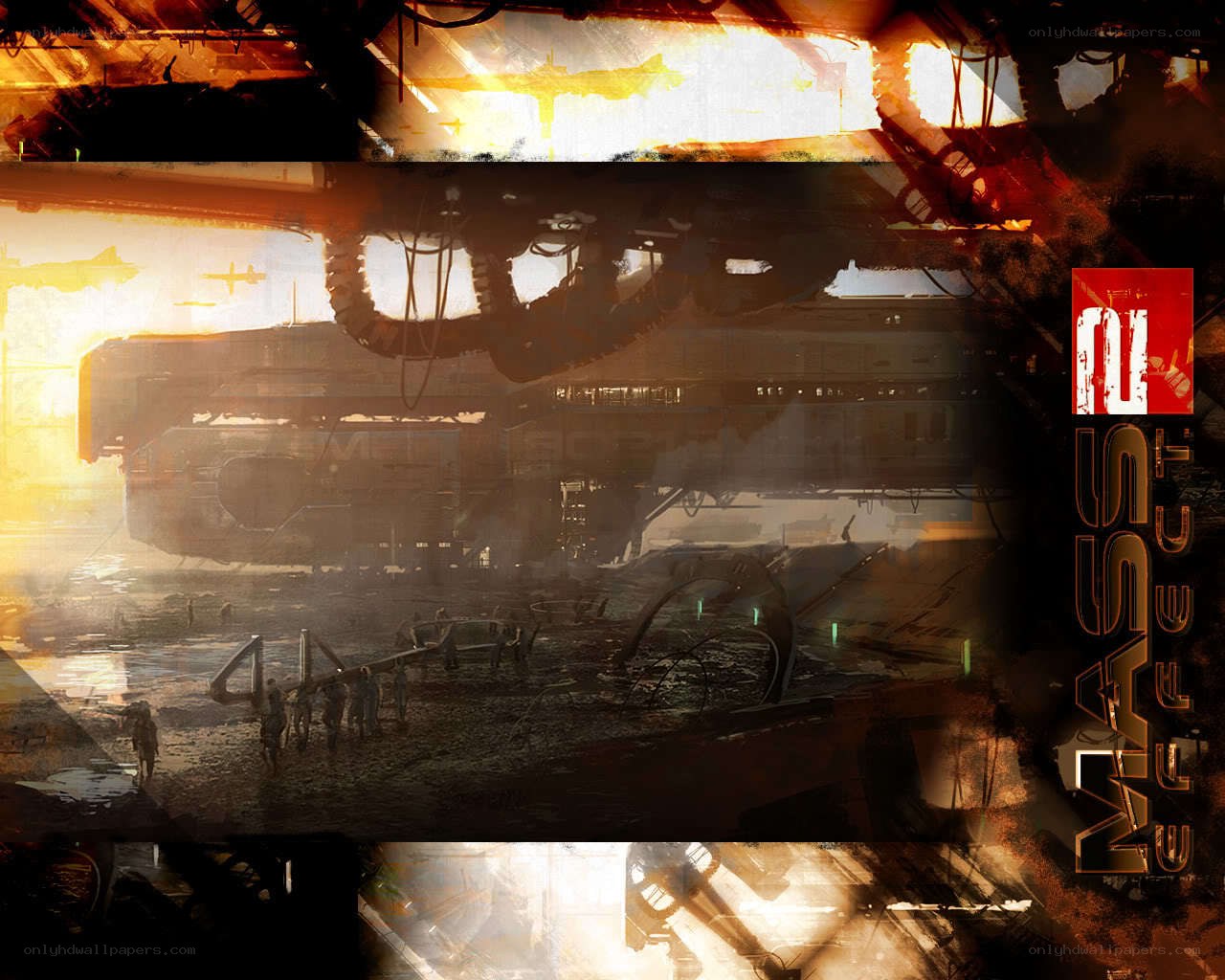 Mass Effect 2 concept art