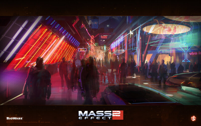 Mass Effect 2 concept art