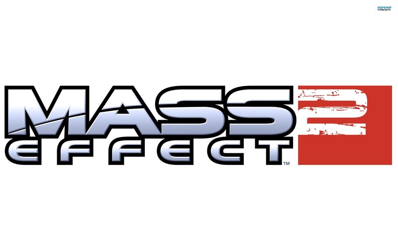 Mass Effect 2 Logo — White