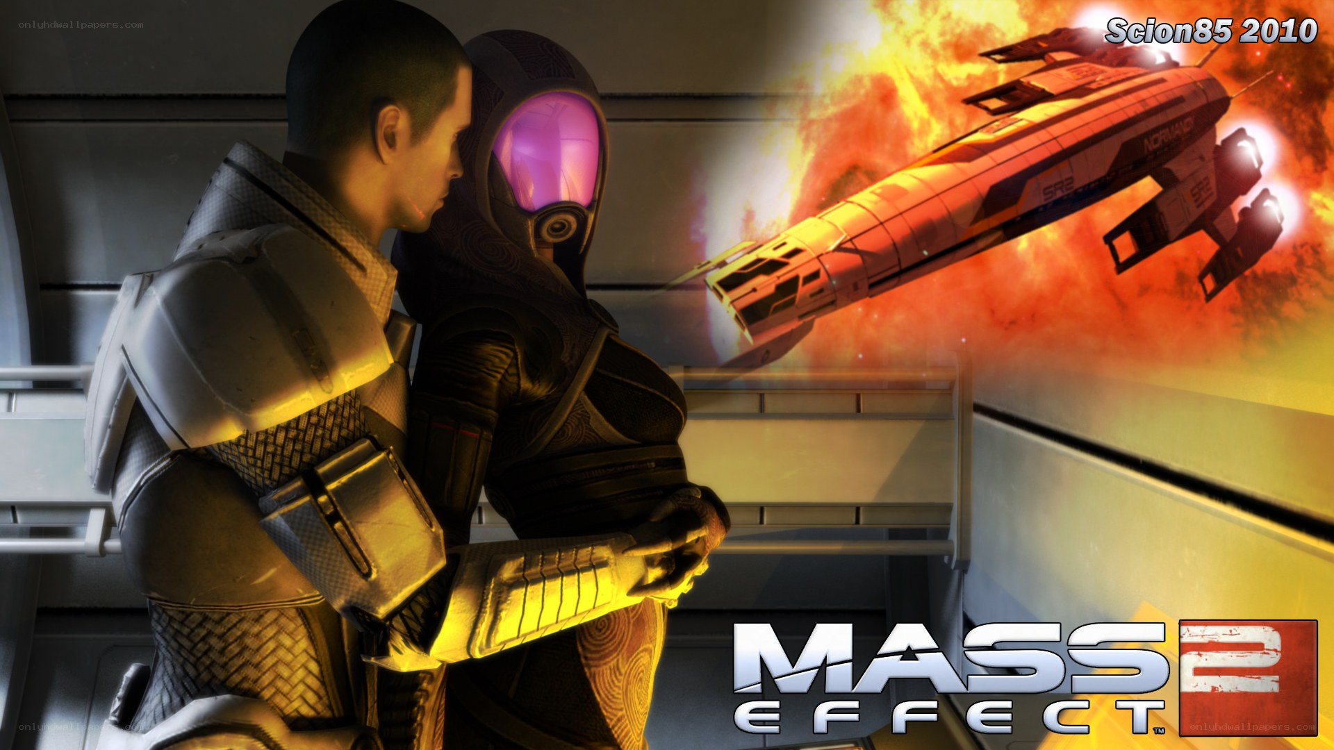 Mass Effect 2 promotional art