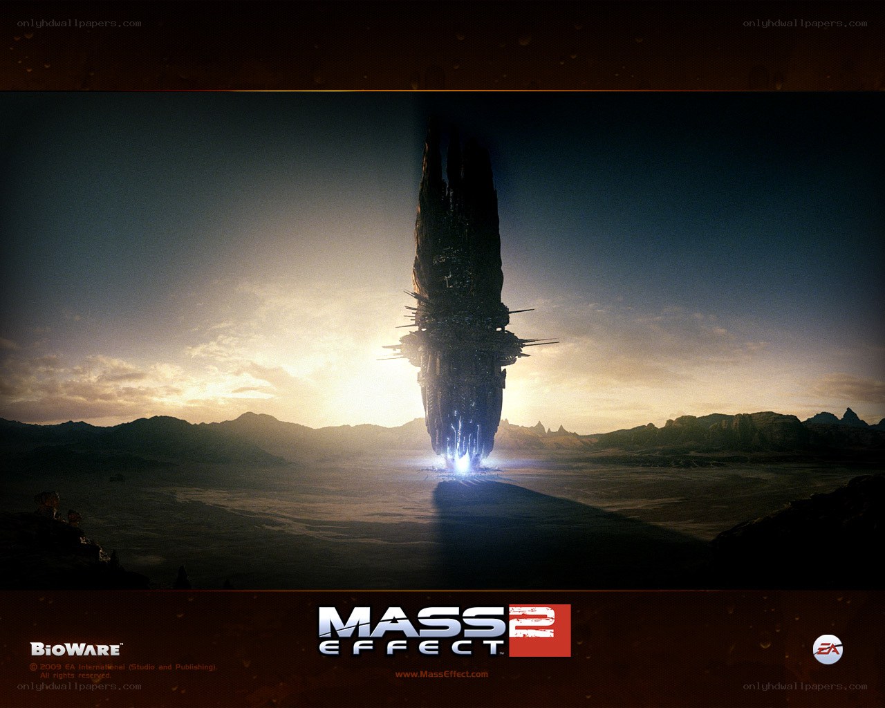 Mass Effect 2 promotional art