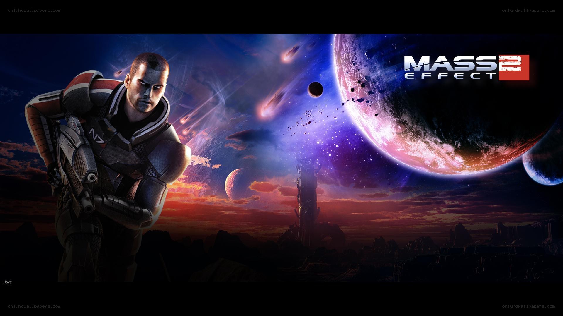 Mass Effect 2 promotional art