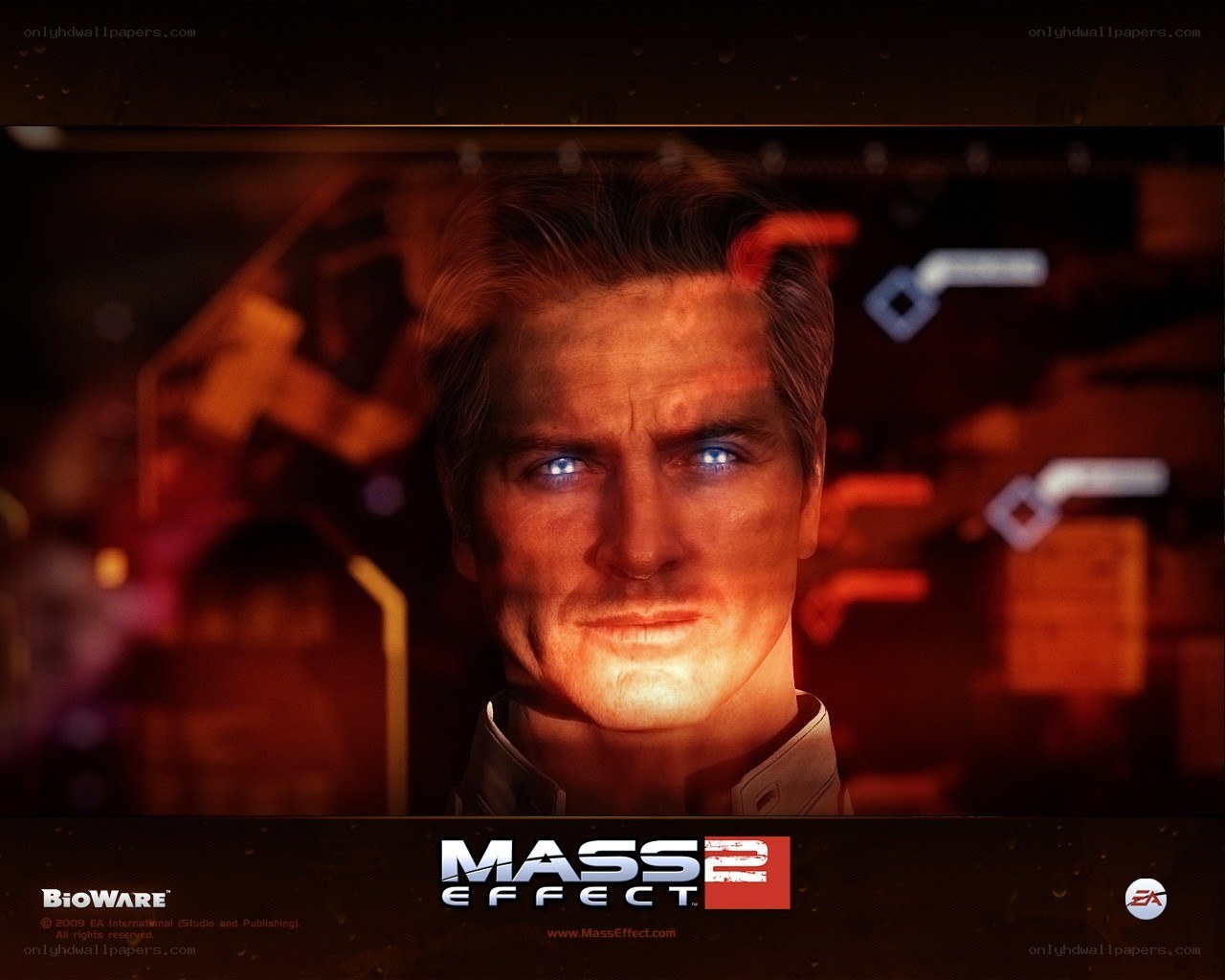 Mass Effect 2 promotional art