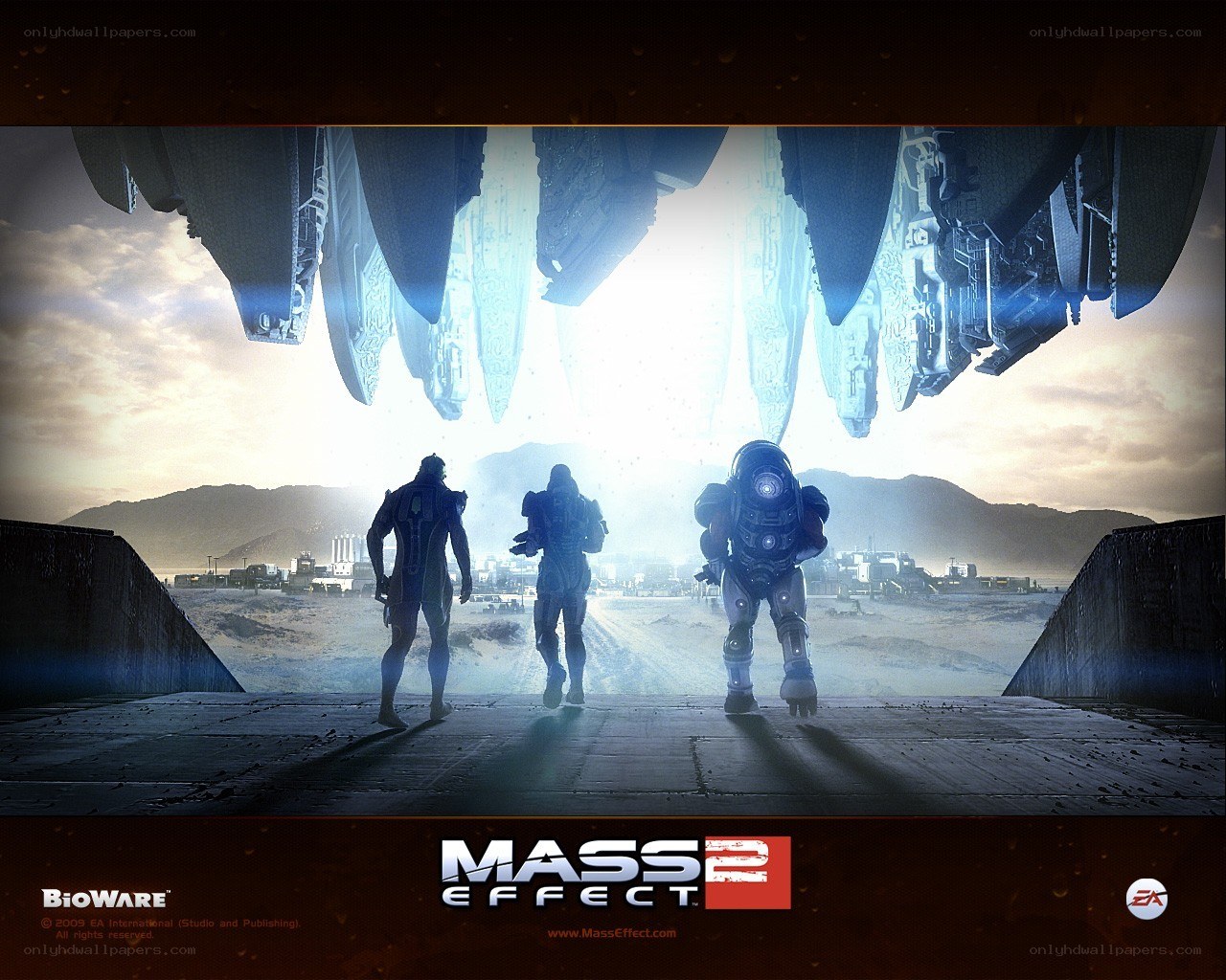Mass Effect 2 promotional art