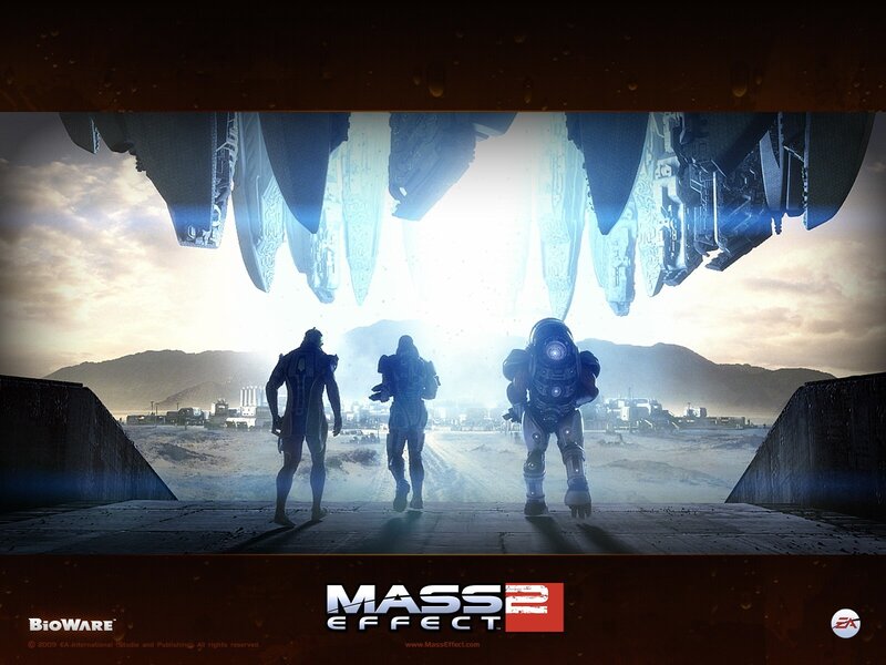 Mass Effect 2 promotional art