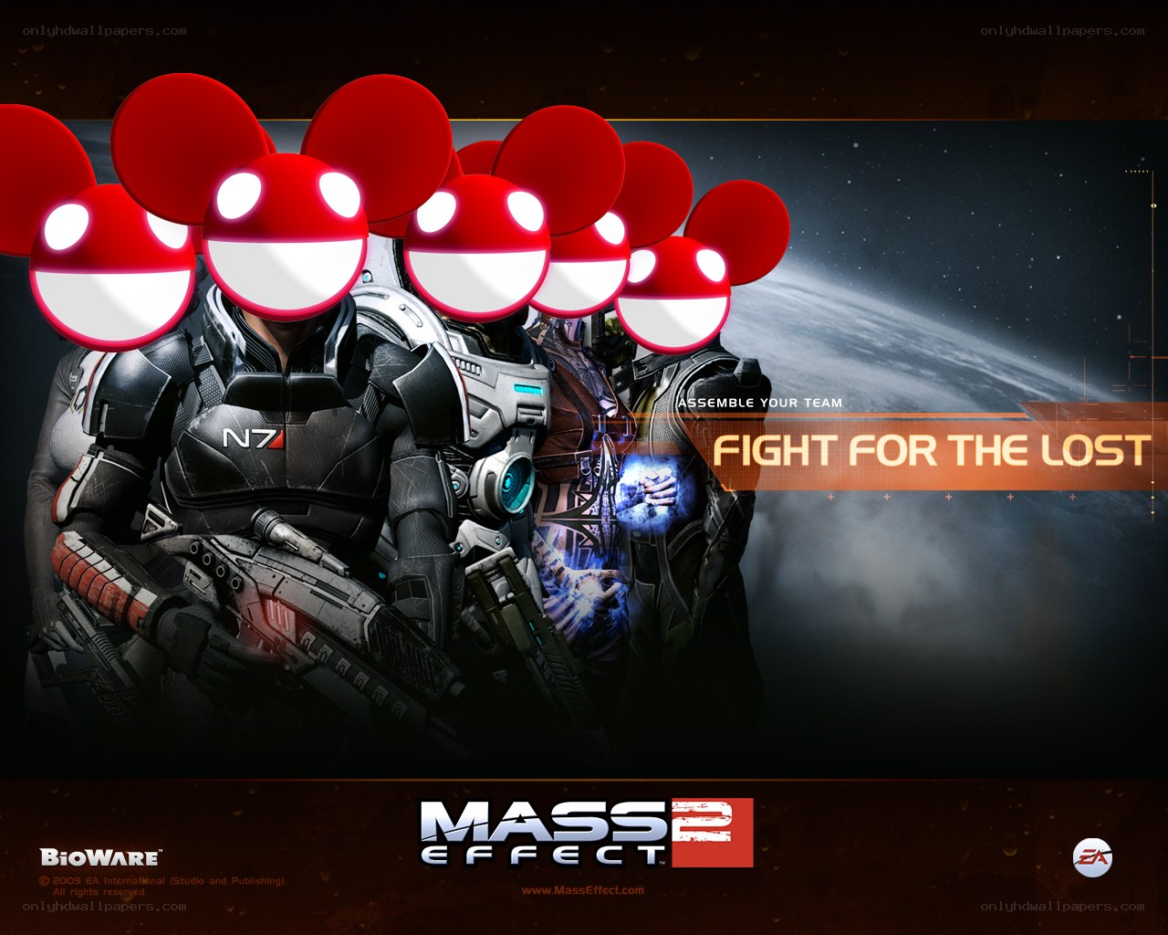 Mass Effect 2 promotional art