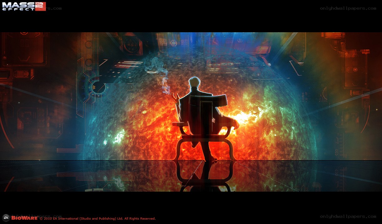 Mass Effect 2 promotional art
