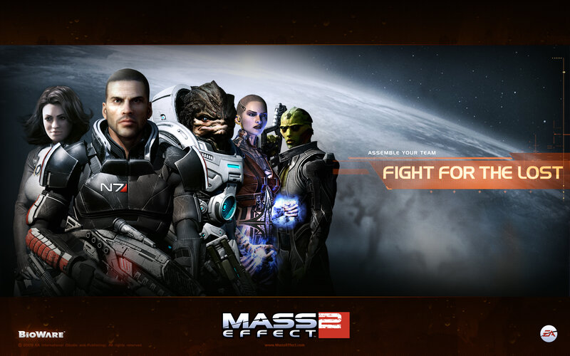 Mass Effect 2 team lineup