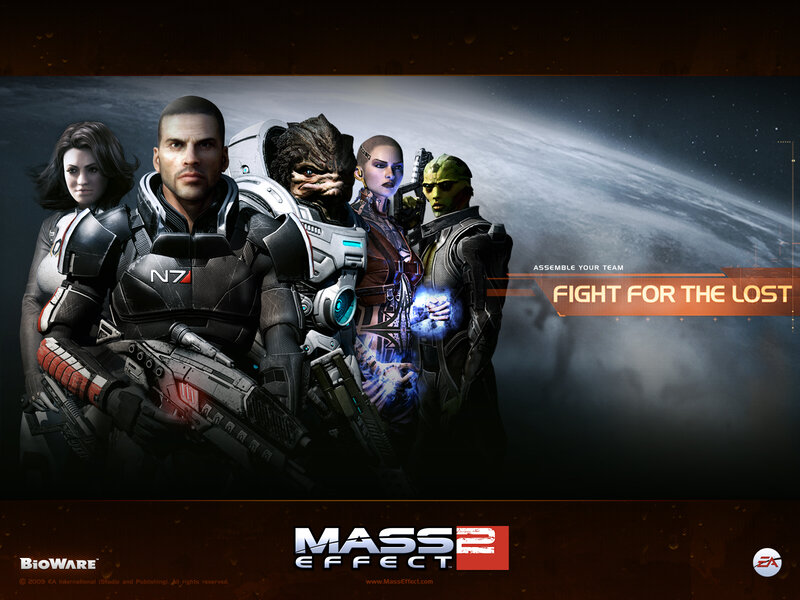 Mass Effect 2 team poster