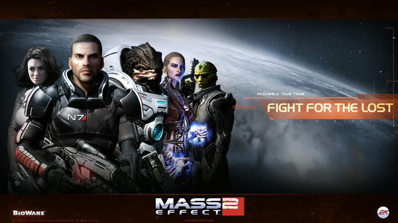 Mass Effect 2 team poster