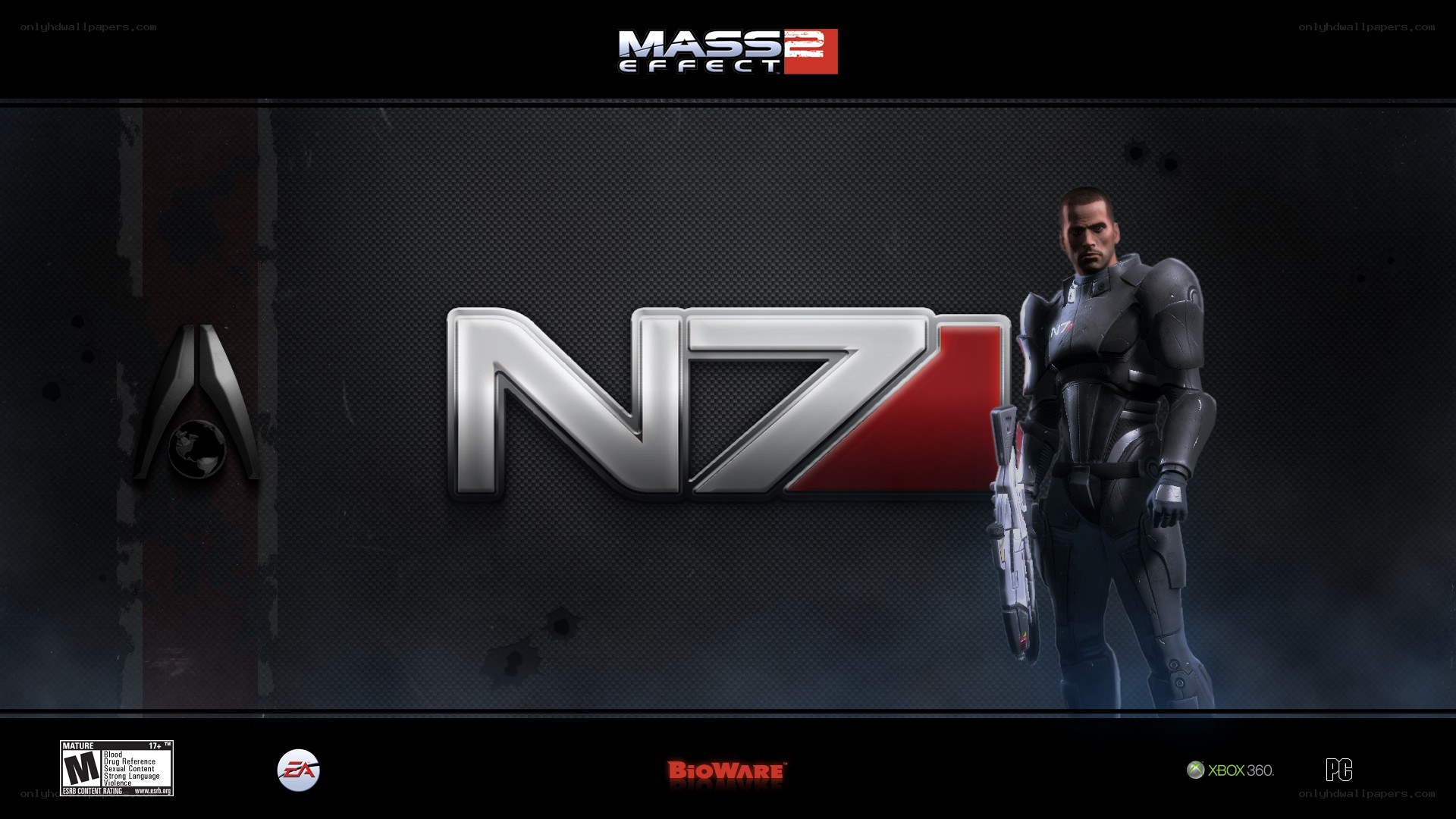 Mass Effect 2 title screen