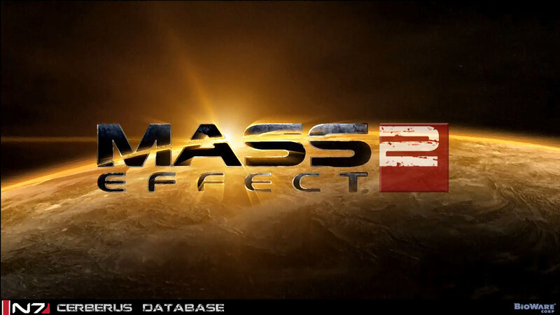 Mass Effect 2 title screen