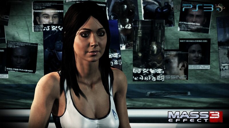 Mass Effect 3 character portrait