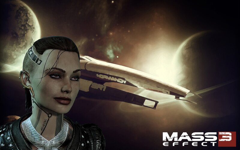 Mass Effect 3 character portrait