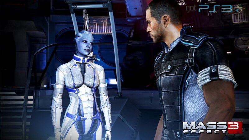 Mass Effect 3 character scene