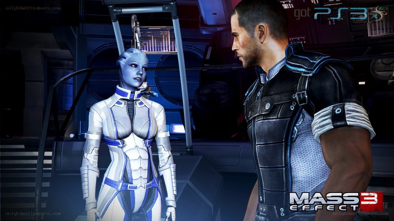 Mass Effect 3 character scene