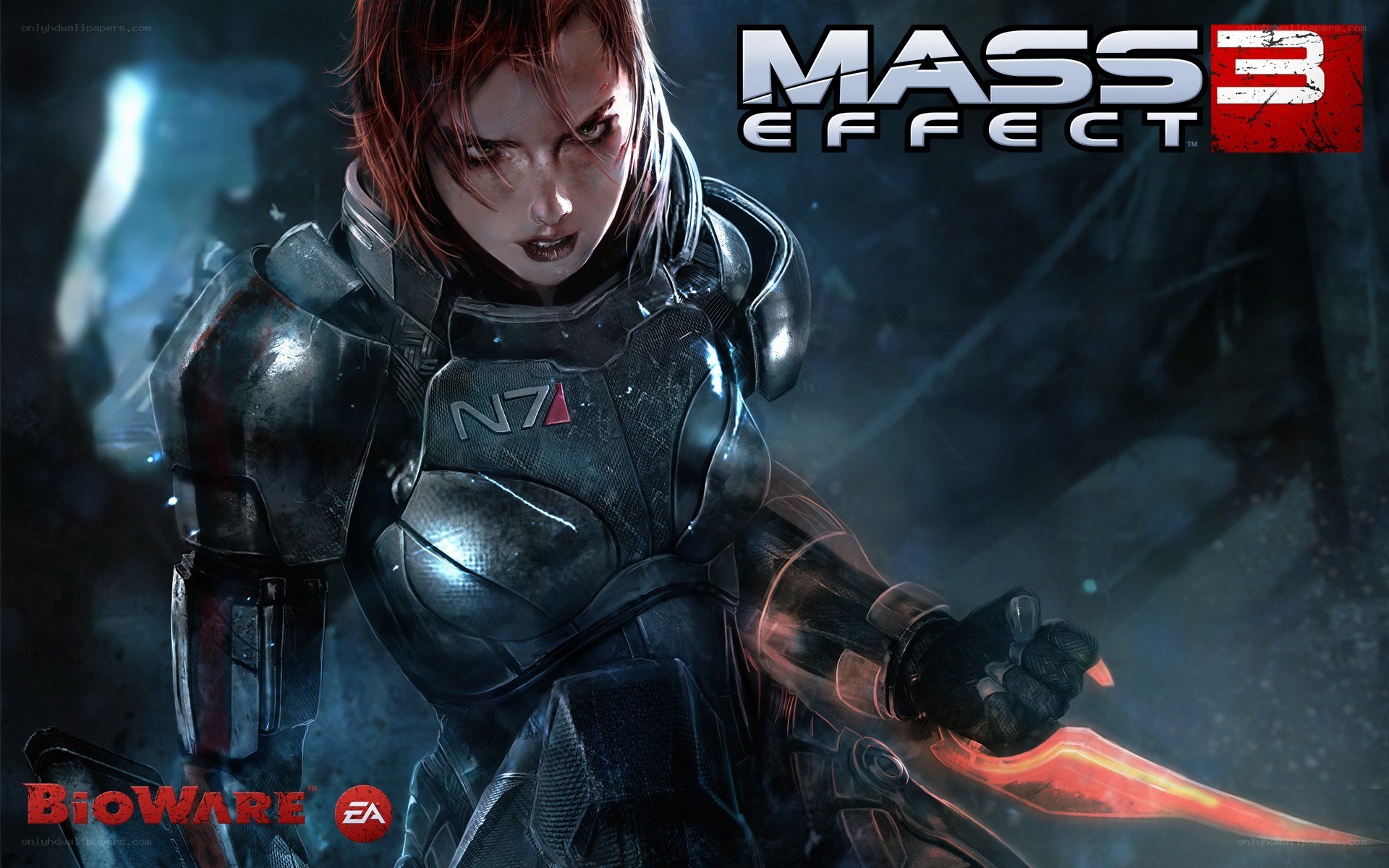 Mass Effect 3 game cover art