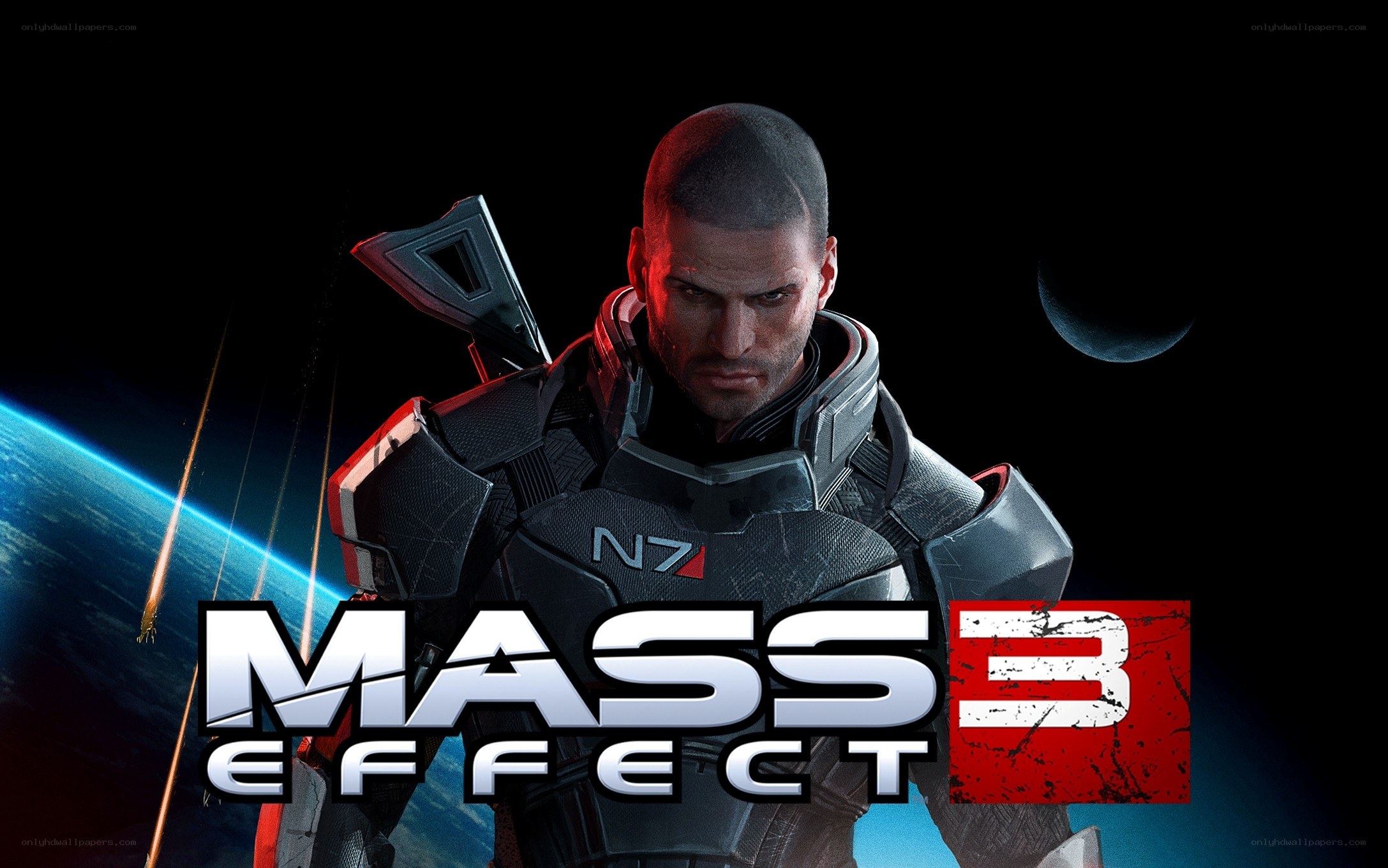 Mass Effect 3 game cover art