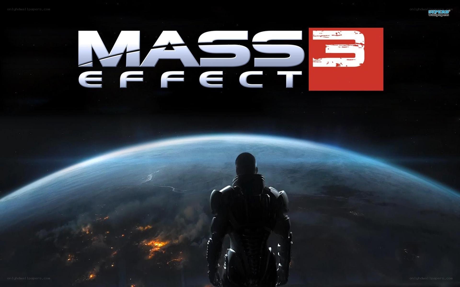Mass Effect 3 game cover art