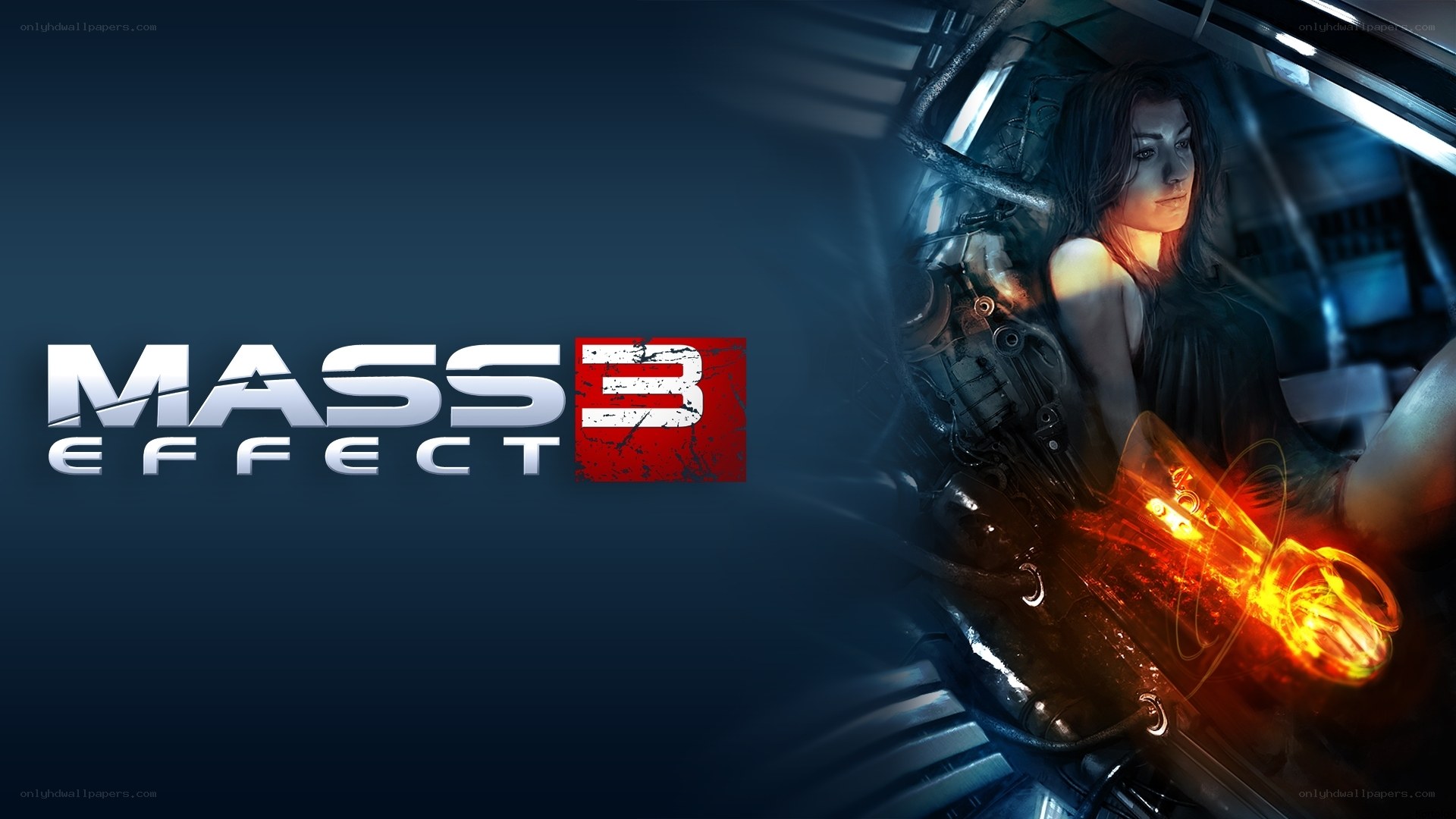 Mass Effect 3 game cover art