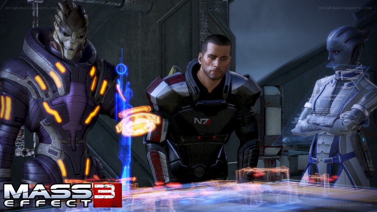 Mass Effect 3 game scene