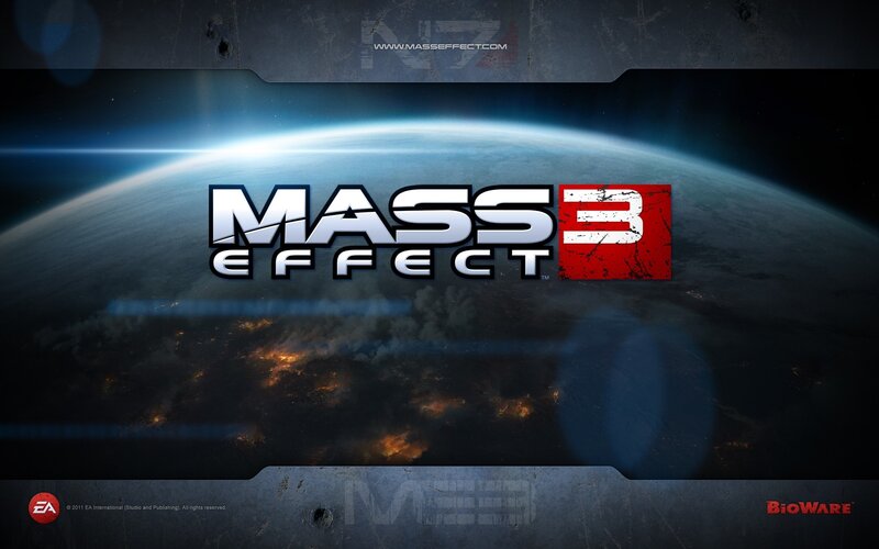 Mass Effect 3 game title art