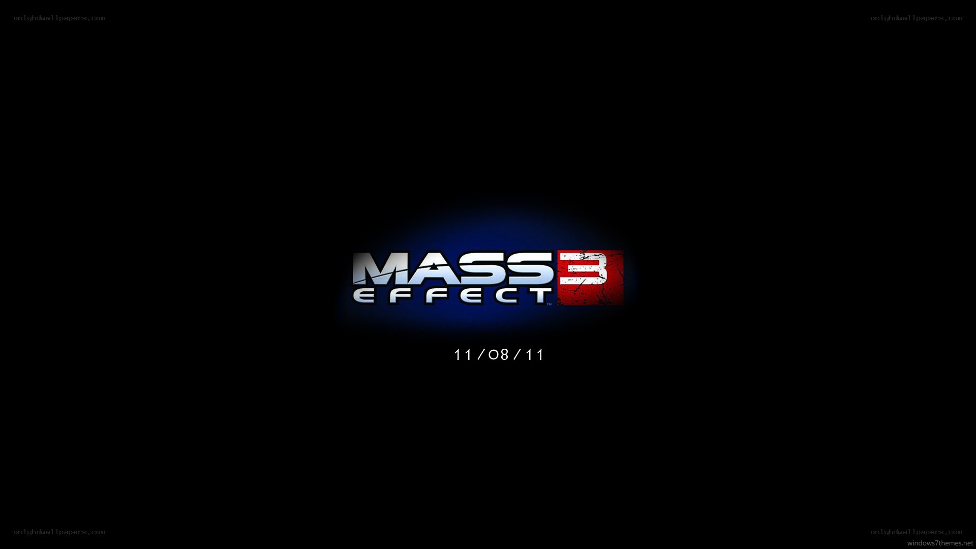 Mass Effect 3 logo and release date
