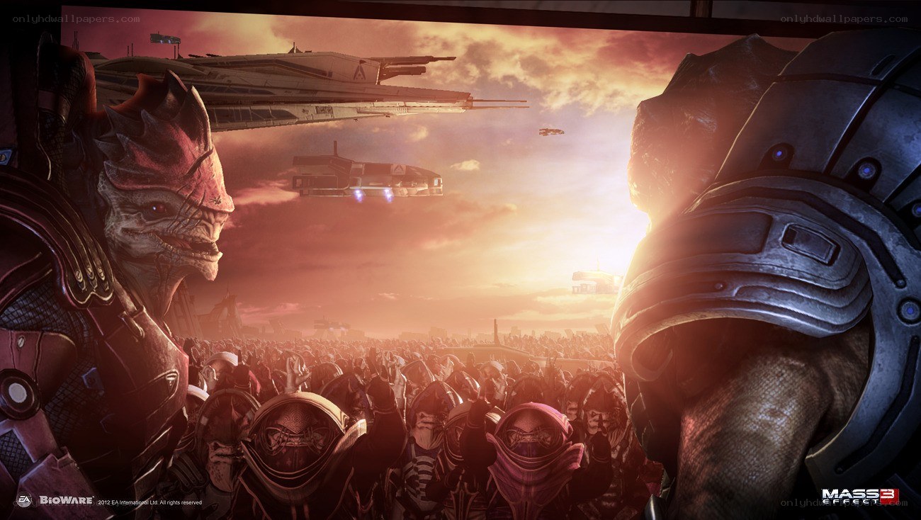 Mass Effect 3 promotional art