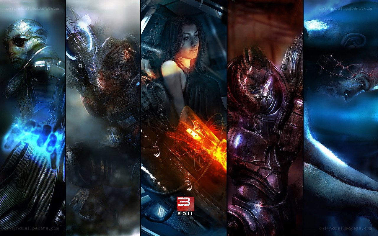 Mass Effect 3 promotional art
