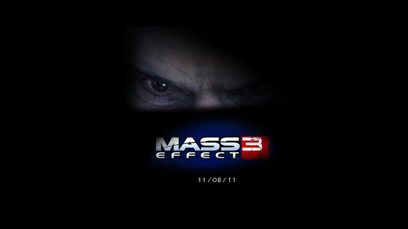 Mass Effect 3 title screen