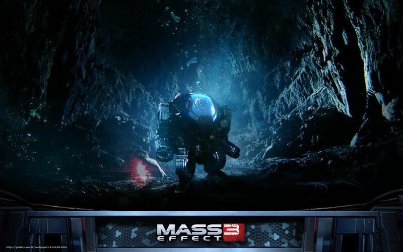 Mass Effect 3 underwater scene
