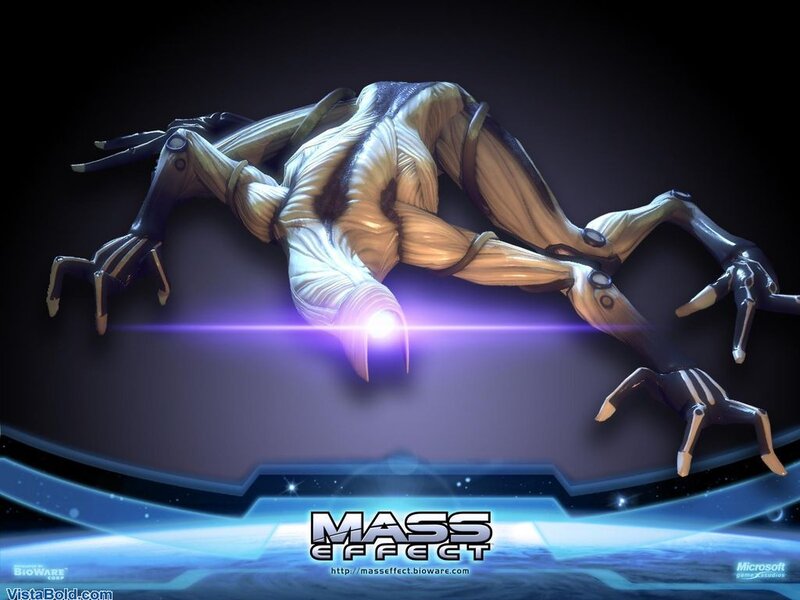 Mass Effect alien creature