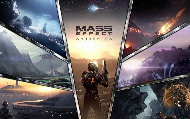 Mass Effect Andromeda artwork