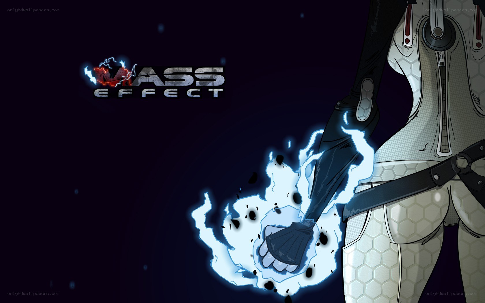 Mass Effect character artwork