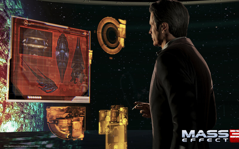 Mass Effect character in cockpit
