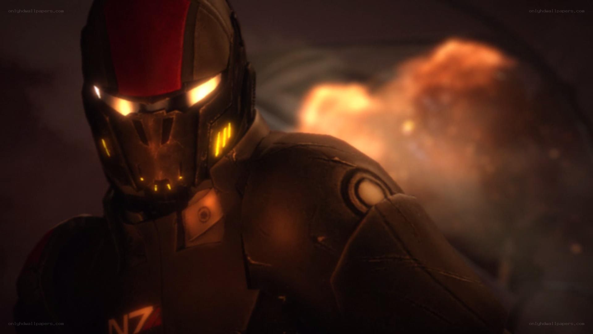 mass effect character in combat