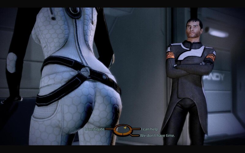 Mass Effect character interaction