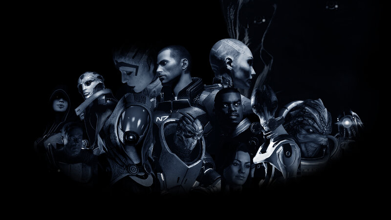 Mass Effect character lineup