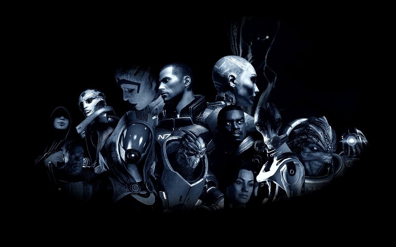 Mass Effect character lineup