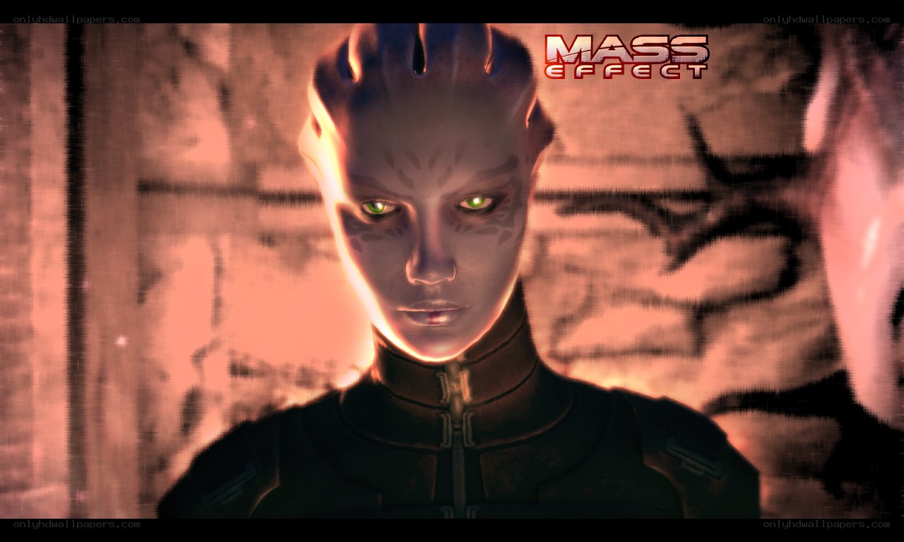 Mass Effect character portrait
