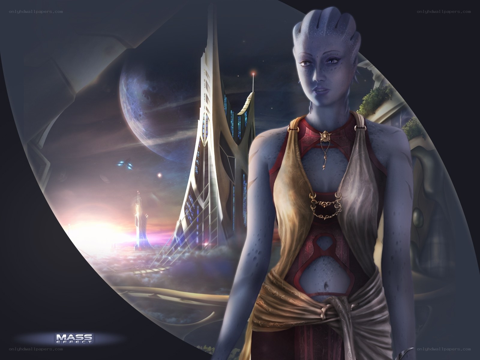 Mass Effect character portrait