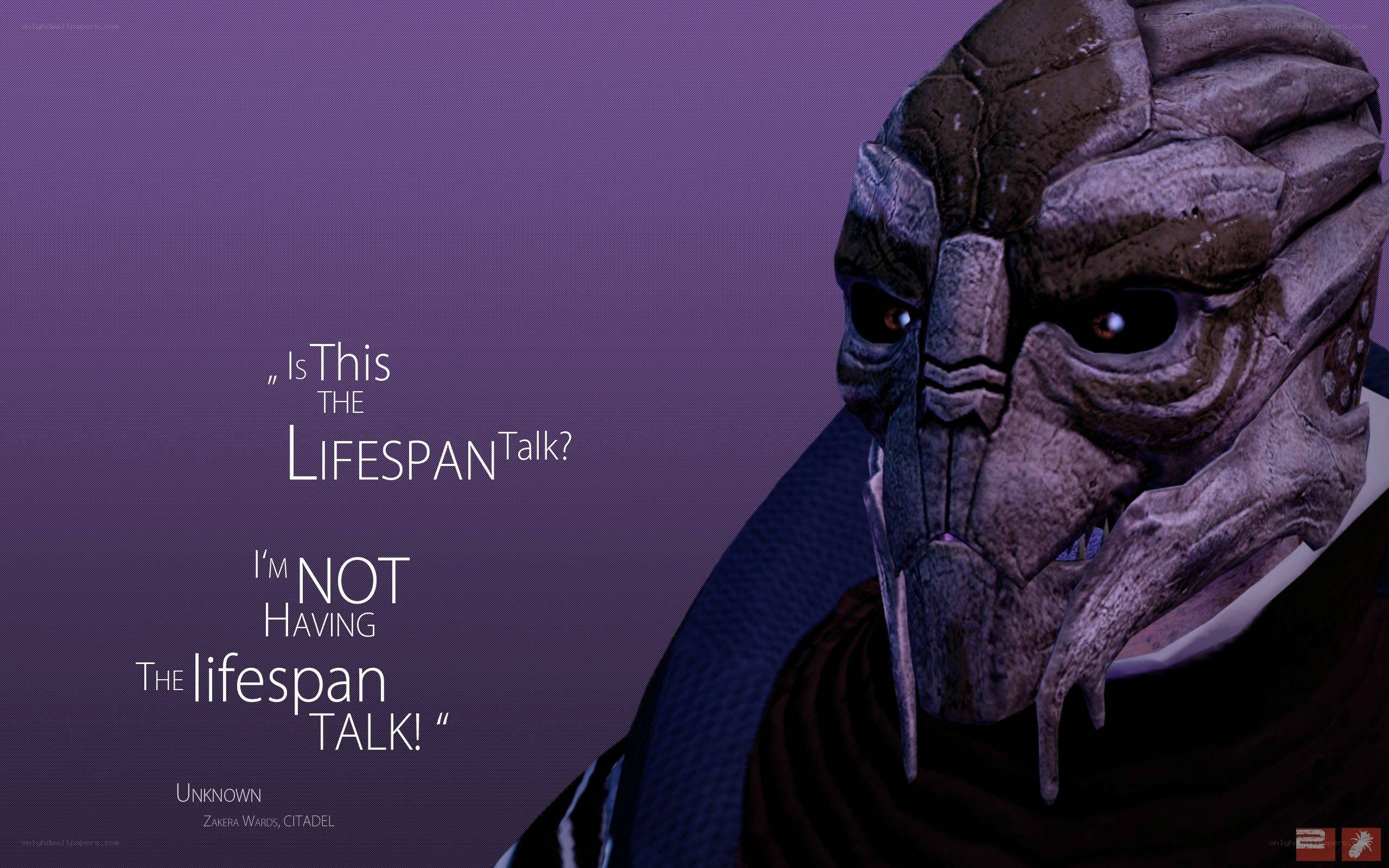 Mass Effect character quote