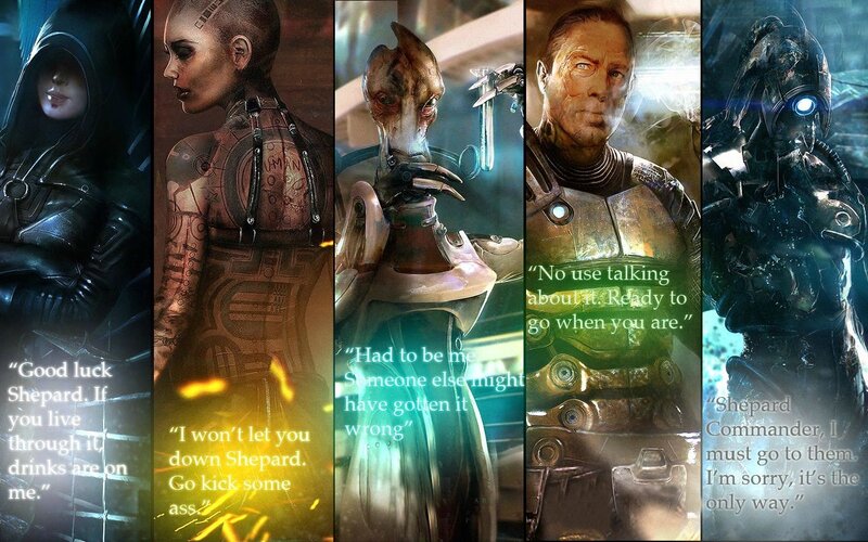 Mass Effect character quotes