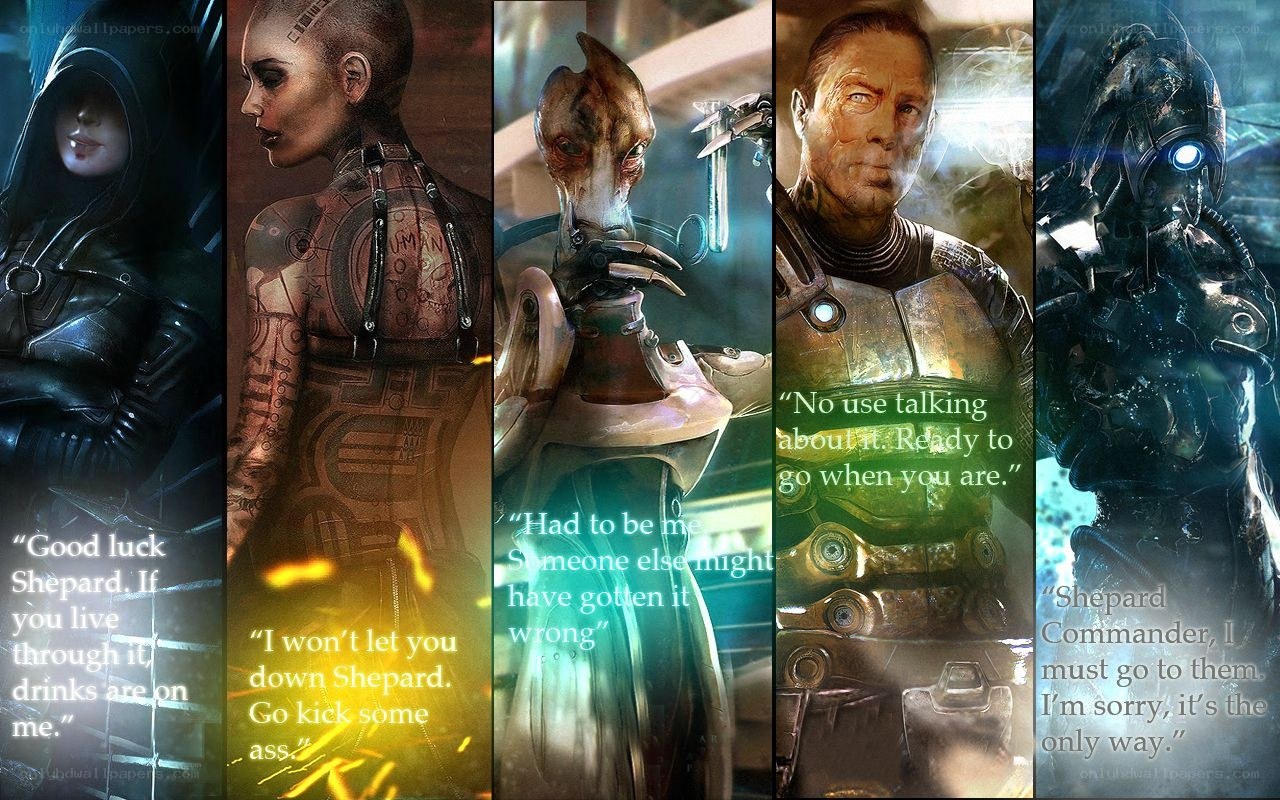 Mass Effect character quotes