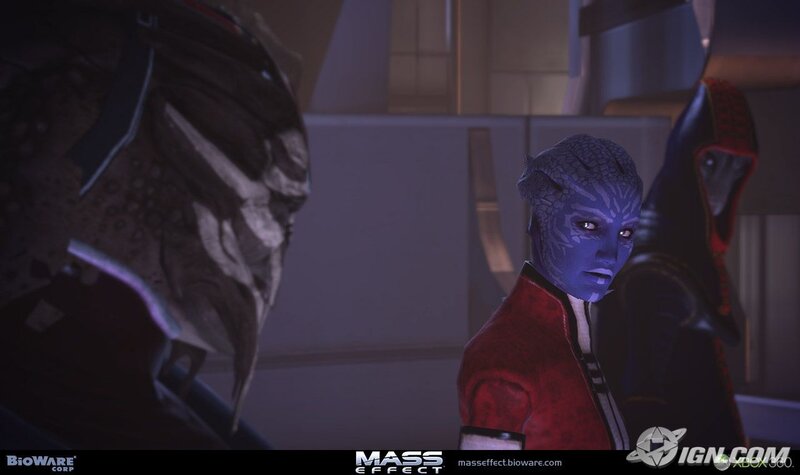 Mass Effect character scene