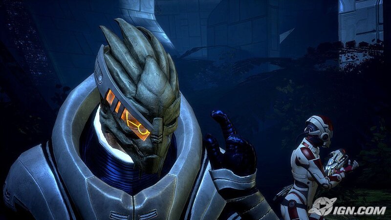 Mass Effect character scene