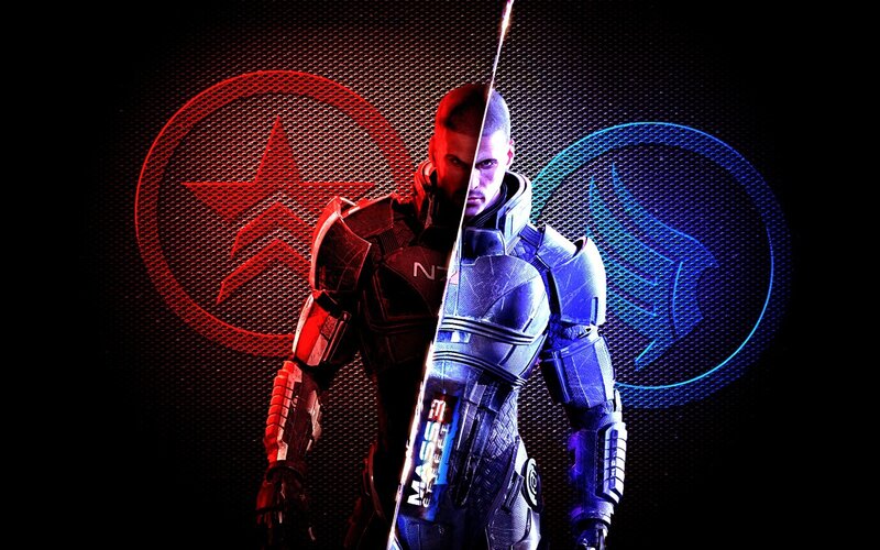 Mass Effect character split