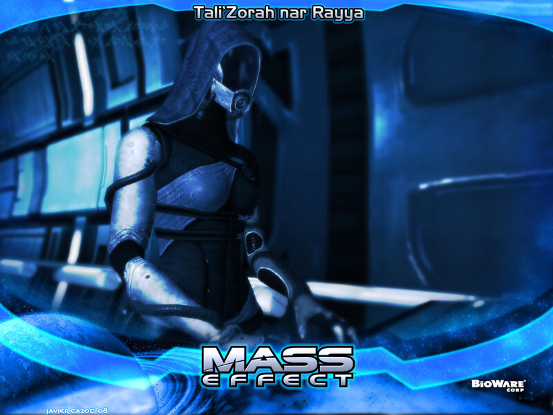 Mass Effect character wallpaper
