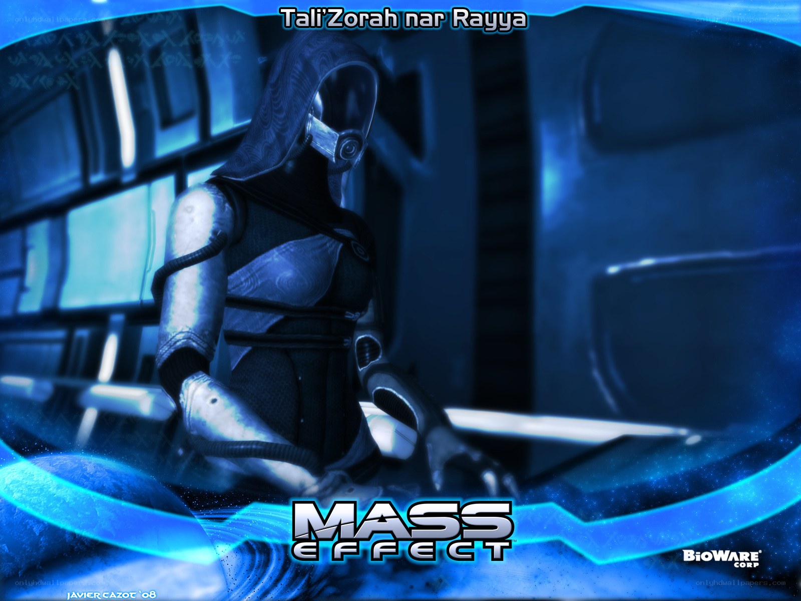 Mass Effect character wallpaper