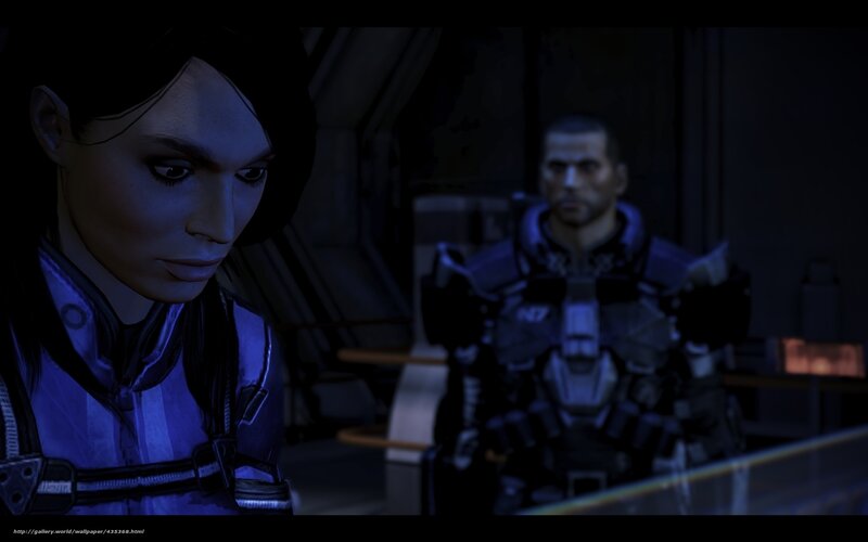 mass effect characters in dim light